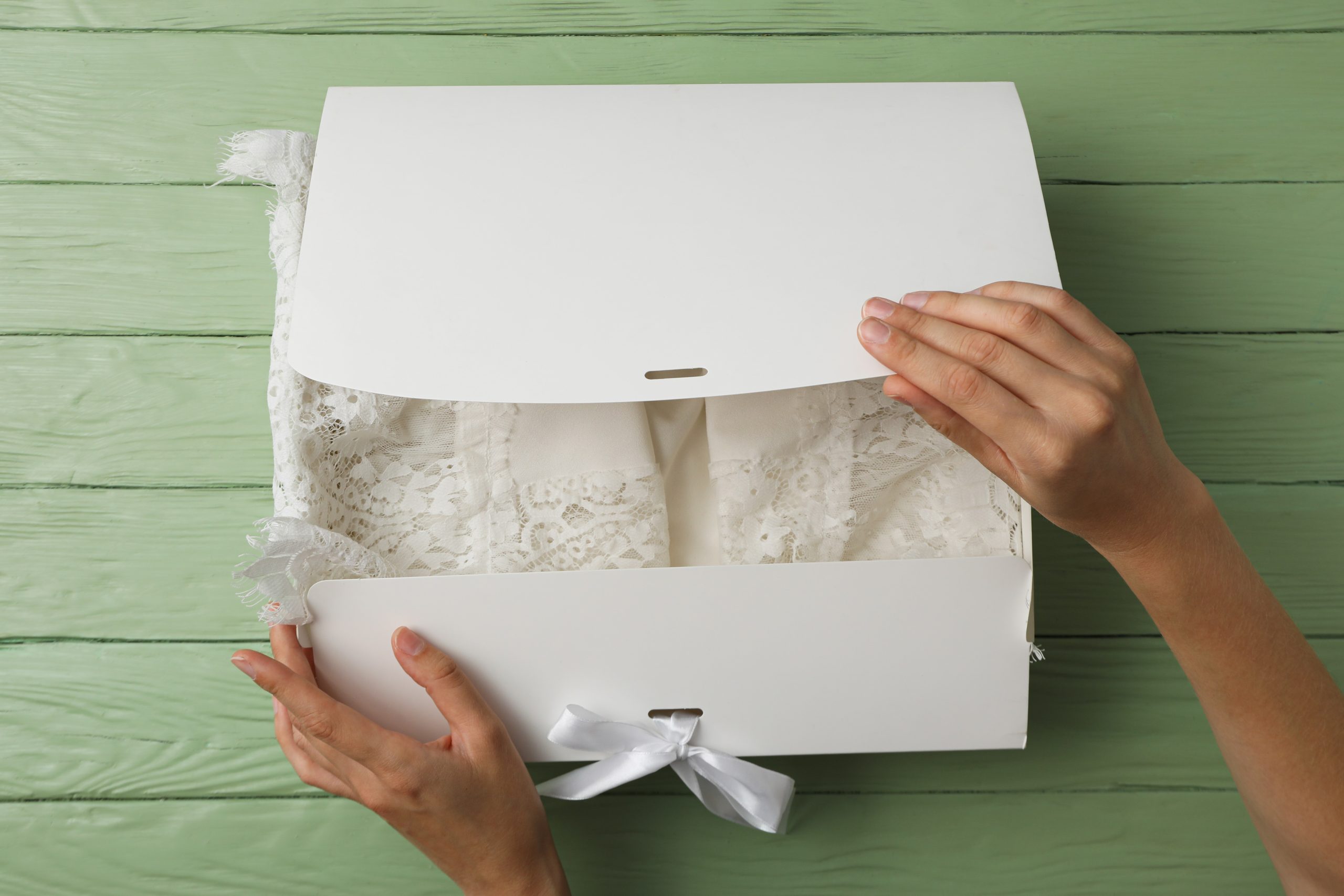 wedding dress preservation and dry cleaning