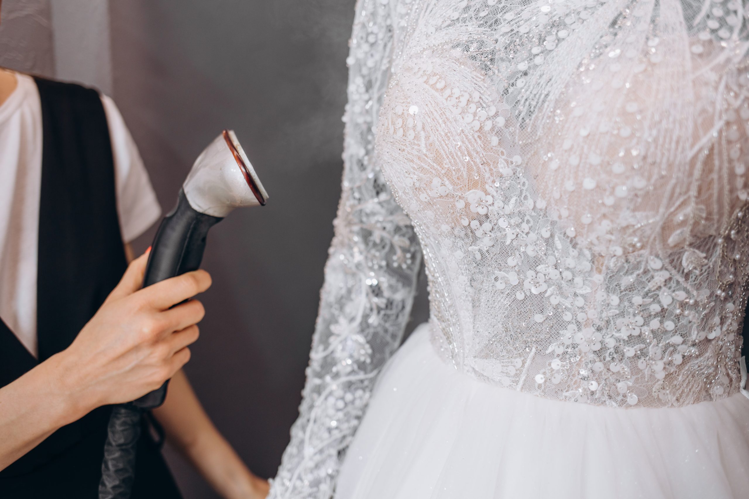 wedding dress dry cleaning